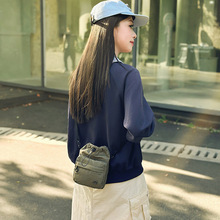 2025新款手机包女斜挎迷你小包包夏季男挂脖包单肩斜挎包抽绳包