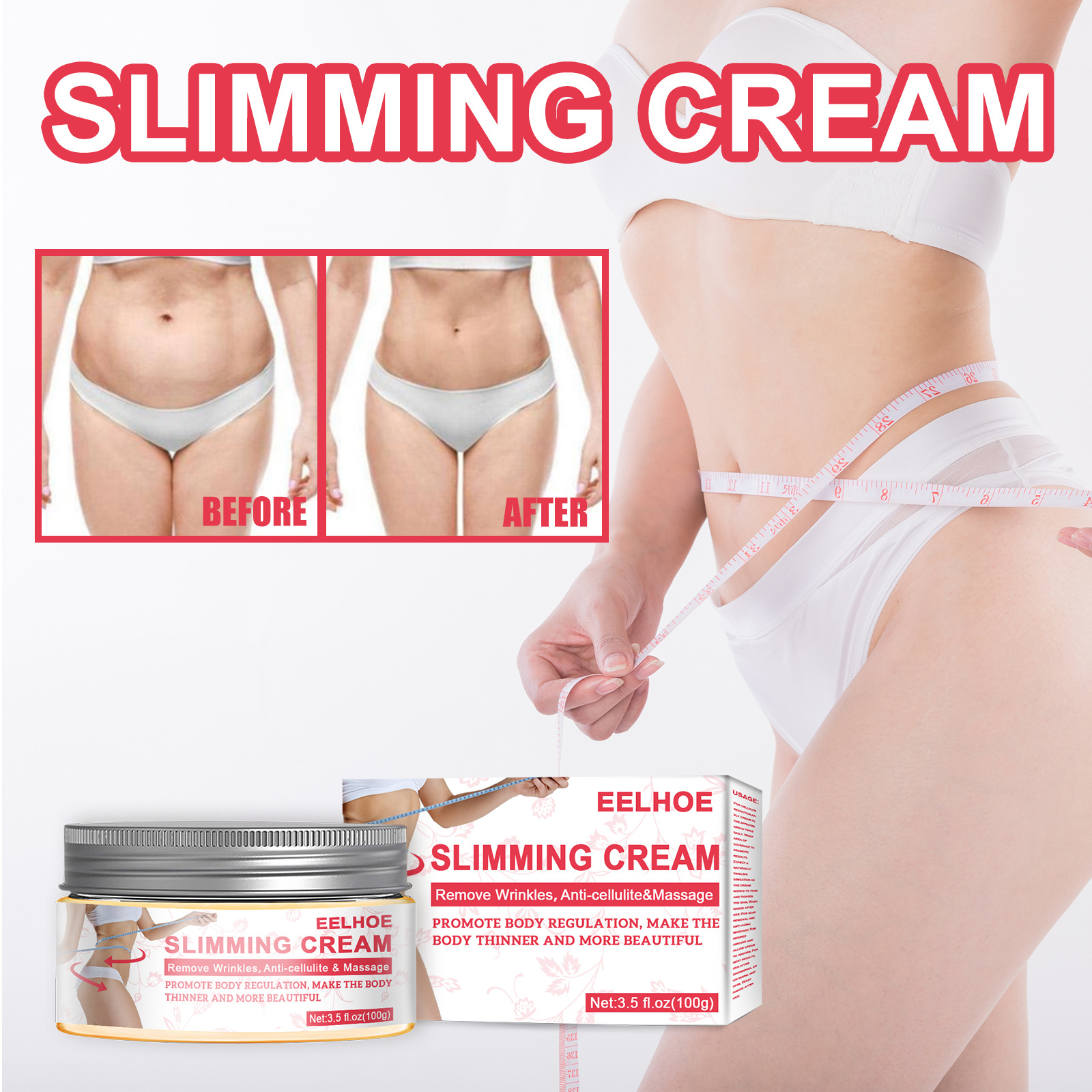 Shaping  Slimming Body, Arm, Belly, Waist, Abdomen, Big Small Legs, Moisturizing the Skin, Massaging and_voghion.com