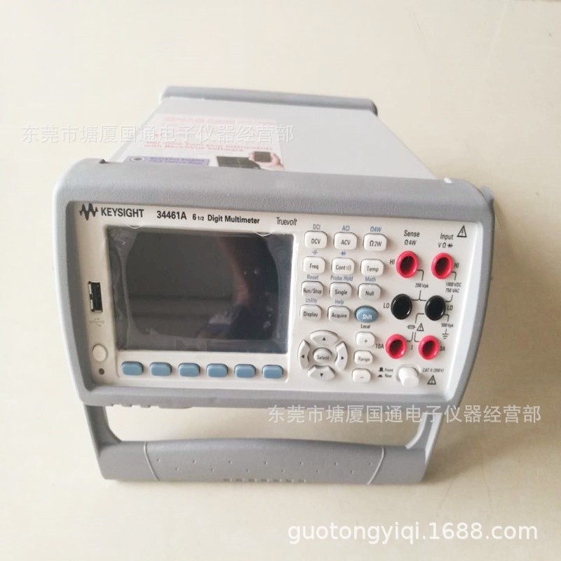 美国安捷伦Agilent是德科技Keysight 34465a台式六位半数字万用表