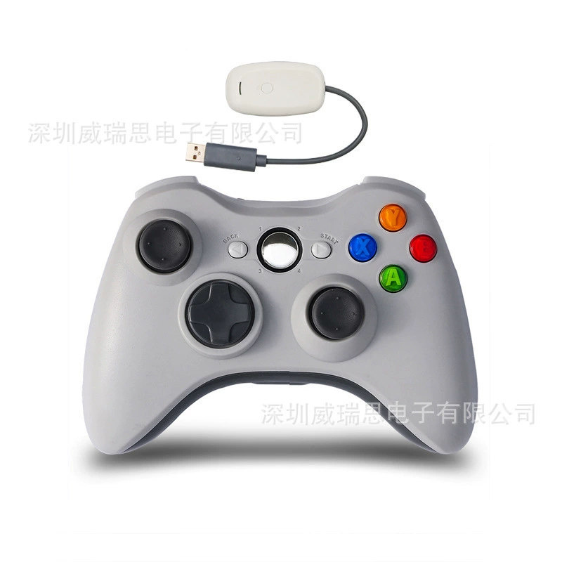 Совместимо с беспроводным игровым контроллером XBOX360 2.4G с приемником совместимый с хостом 360 ПК компьютер PS3 Android