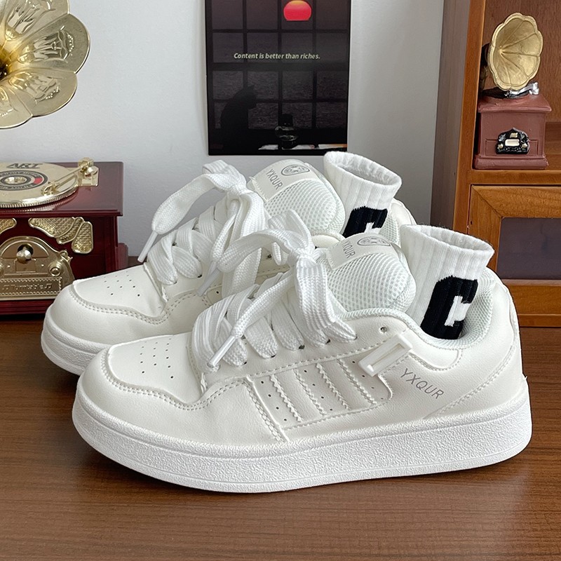 Autumn Hot-selling Height-increasing Versatile Women's Loafers 2025 New Model Student Niche Design Casual Sneakers For_voghion.com
