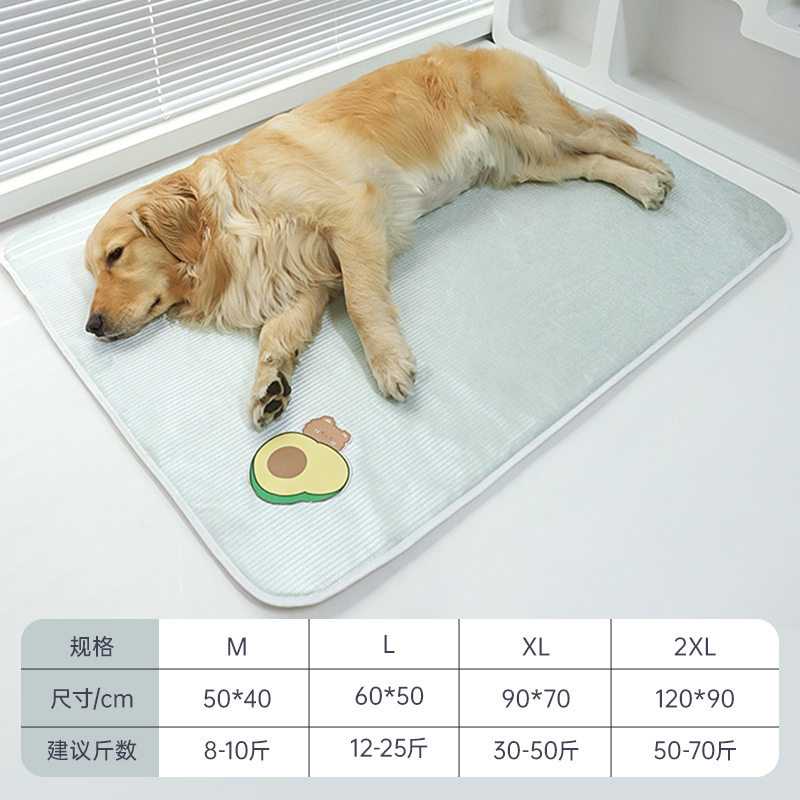 Alfombrilla para perros Alfombrilla de hielo para perros grande para mascotas Alfombrilla para perros Alfombrilla para dormir de verano para perros Alfombrilla para pisos para mascotas Alfombrilla para perreras de verano