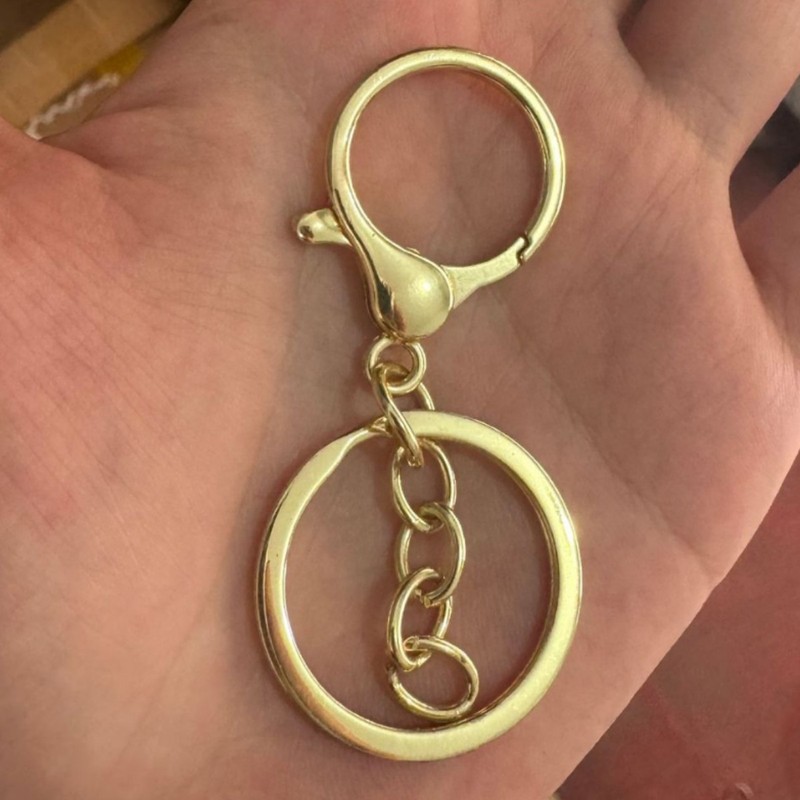 金属メッキのロブスターの鍵は腰の間の掛け物を掛けます。|undefined