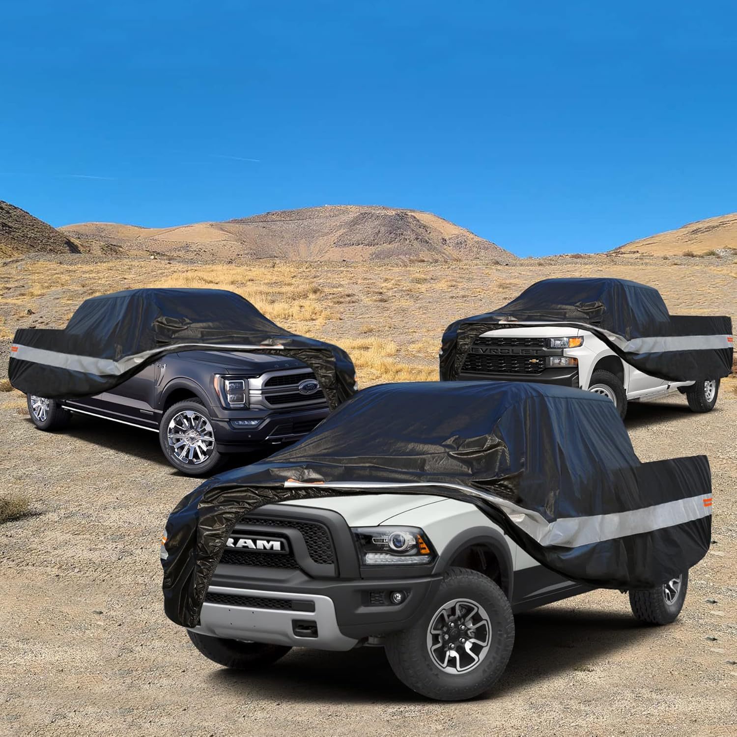 Transfronterizo 190 poliestireno Taff cubierta de automóvil al aire libre impermeable al sol polvo camión pickup ropa de automóvil X20 image 4