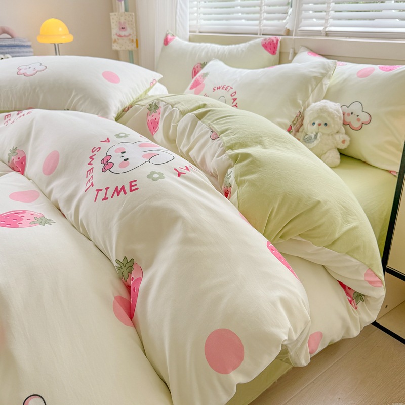 사랑 딸기 토끼