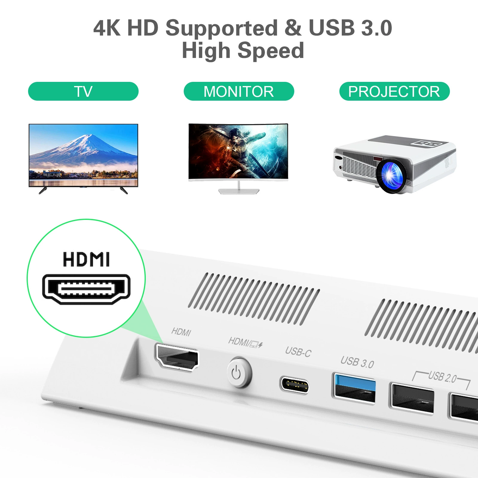 Новая Nintendo Switch/ Switch HDMI зарядная база конвертер OLED видеоконвертер держатель
