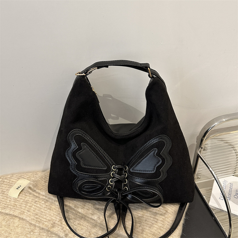 Mochila de arco de gran capacidad para mujeres 2024 invierno nuevo retro mochila de hombro de alta calidad bolsa de viaje