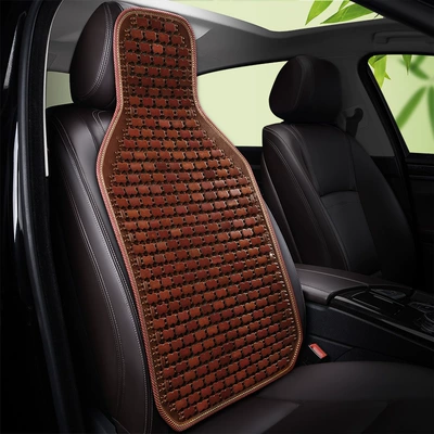 Cool Cushion Single-piece Seat Car | Cool pad - style-four-bamboo-rhyme-backrest