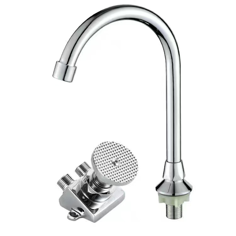 Válvula de pedal + grifo de salida