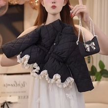 女童2025新款秋冬款棉衣洋气女童外套深秋时尚童装加厚小棉服上衣