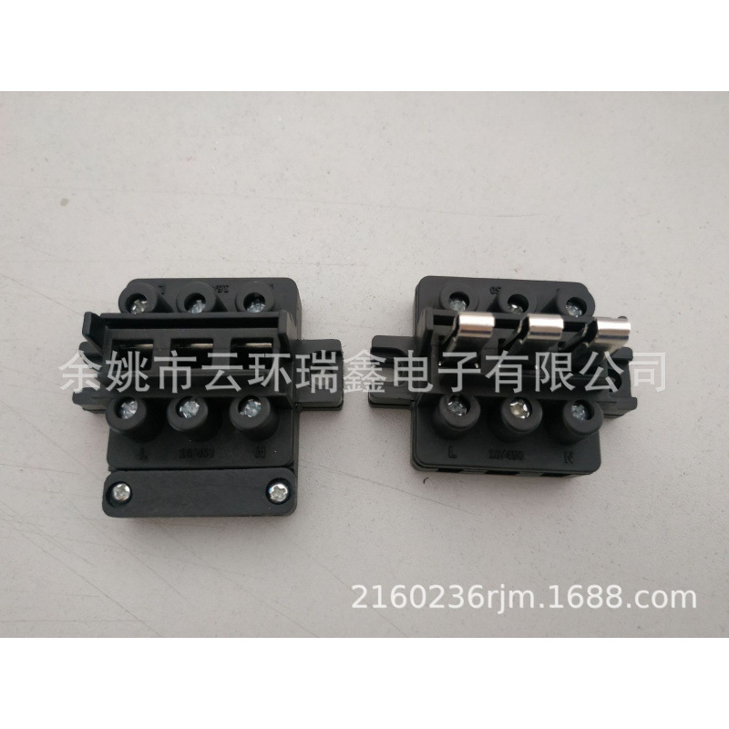 厂家供应M29公母对插端子 户外路灯断电保护开关，断路开关路灯用