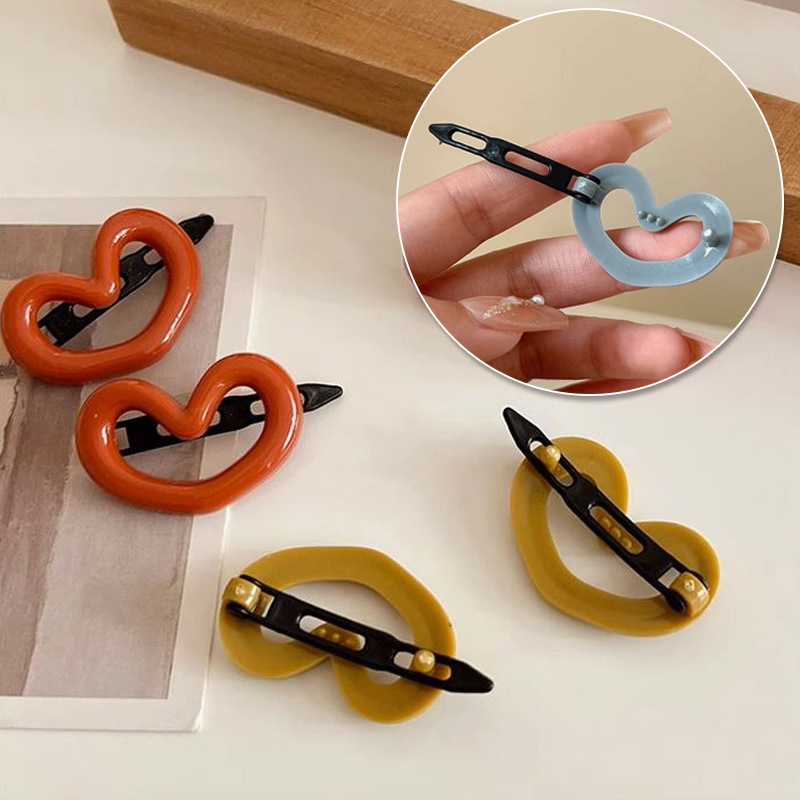 Precioso nuevo estilo lado horquilla rota niños Niña sin costuras todo partido Frente flequillos clip horquilla accesorios para el cabello tocado