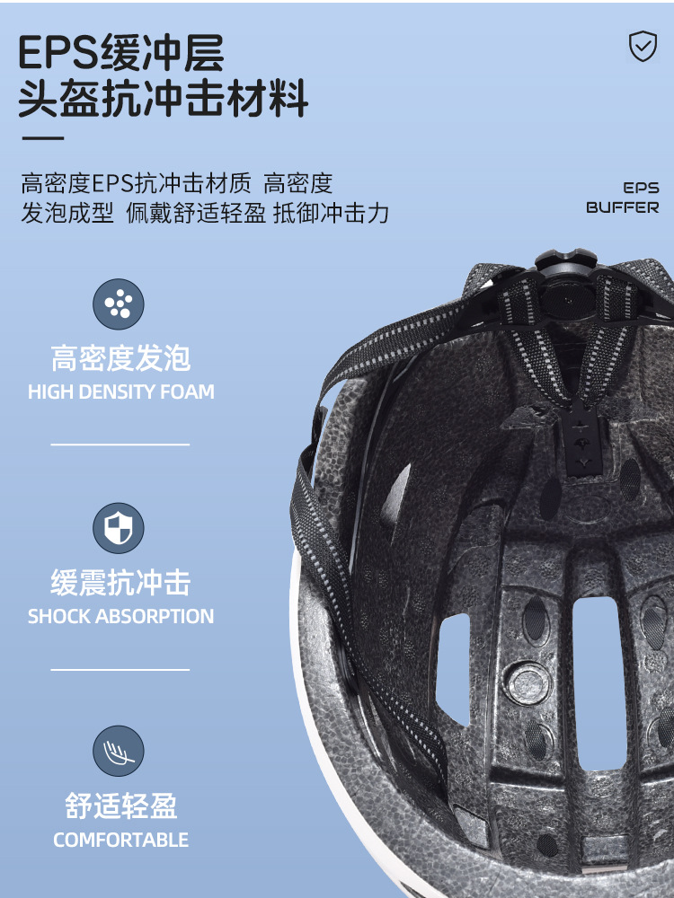 Casco de bicicleta para hombres, bicicleta de montaña, equilibrio de carretera, lámpara trasera, sombrero de casco para mujeres, equipo de bicicleta