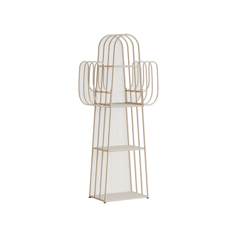 Hierro nórdico partición decorativa almacenamiento rack sala de estar dormitorio pared esquina almacenamiento rack piso Internet celebridad estantería para niños