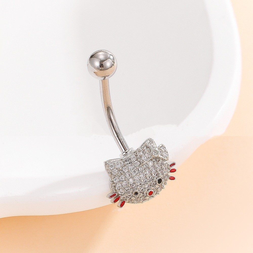16G labret stud size and finish detail