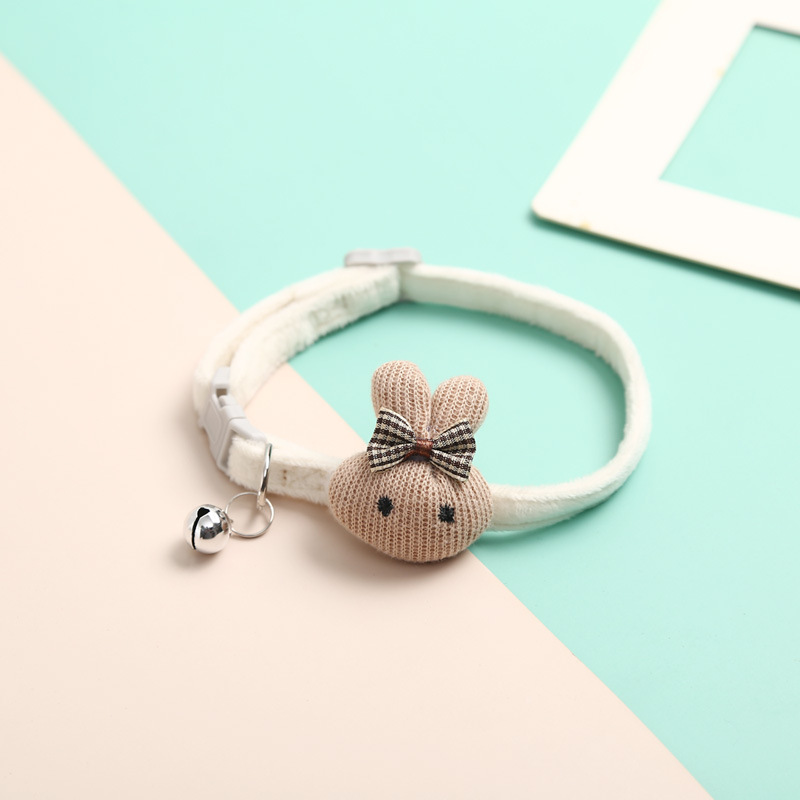 Cute gato, gato, collar de conejo, conejo de dibujos animados, artículos de conejo para perros, vacaciones limitadas, gatos, mascotas, gatos