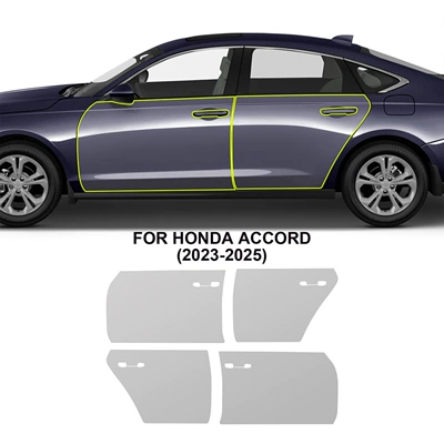 Car paint protective film Accord 23-25 Special Car Special-Cut - 4-door-tpu-protective-film-tpu75mil-transparent-paint-film