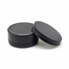 150ml black threaded aluminum can, scented tea packaging box, insect repellent collar aluminum box, car wax box packaging