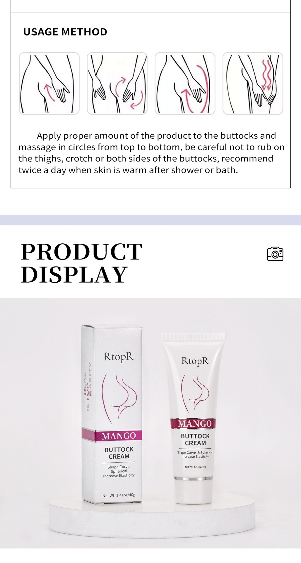 Letter Body Lotion Simple Style Personal Care display picture 8