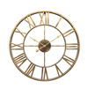 Retro pocket watch, industrial creative decorations for living room, American style, simple and elegant design