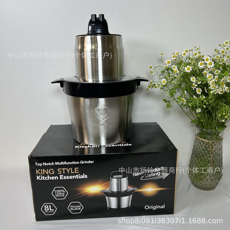15L美規110VFufu machine 6L8L12Lウインチ電動多機能肉料理機|undefined