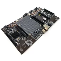 Новая прямоподключаемая материнская плата X79 с 5 слотами для мультиграфики, поддерживает 3060 в комплекте с процессором, 5-карточная материнская плата