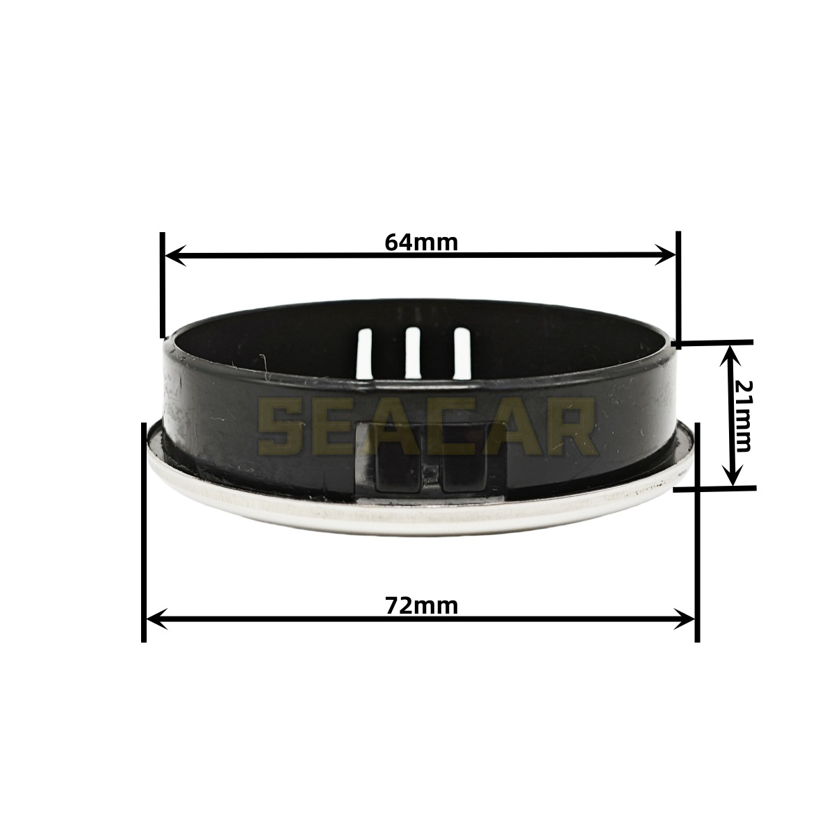 Stainless steel 304 surface cover black PC steering wheel shaft cover marine hardware accessories