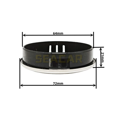 Stainless steel 304 surface cover black PC steering wheel shaft cover marine hardware accessories (Sükan çarxları) - general