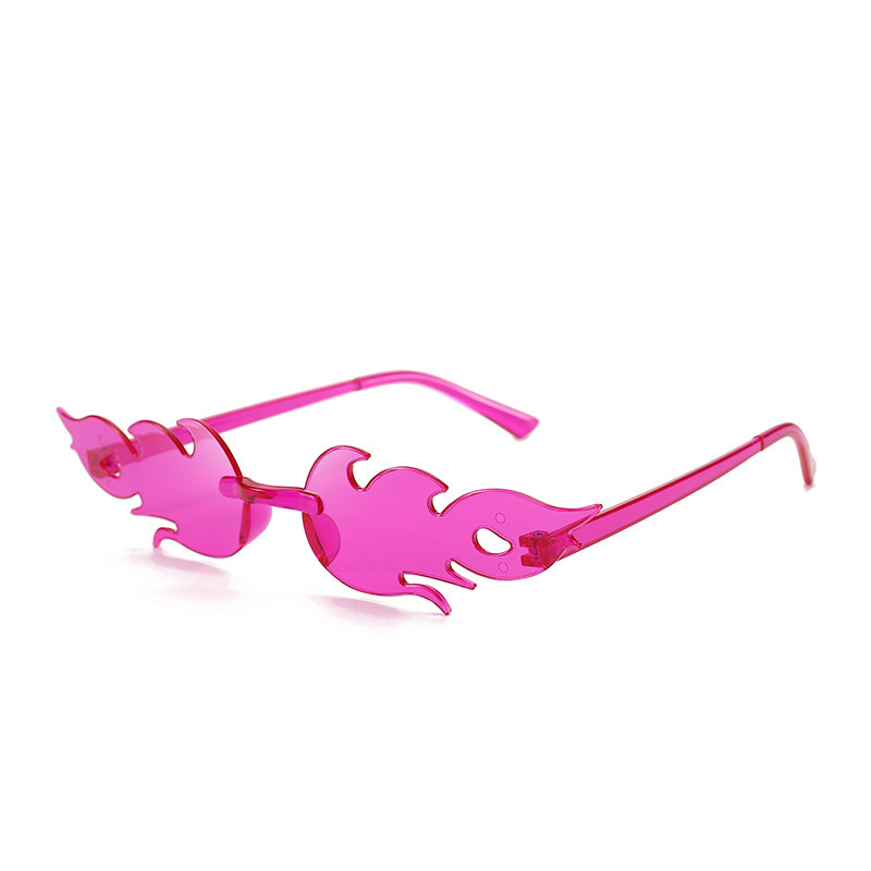 Gafas de sol llama color caramelo para baile y espectáculos