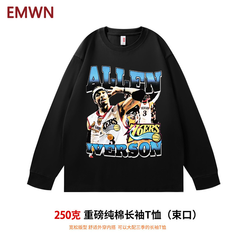 Kobe Kobe Bryant Lebron James James Harden Lakers Chicago Long-Sleeved T-Shirt Kobe Kobe Bryant Lebron James James Harden Lakers Chicago Long-Sleeved T-Shirt