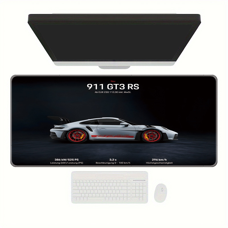 クロスボーダー特別供給スポーツカー ポルシェ 5 マウスパッド大型ハイエンド厚みのある汚れにくいマウスパッド密閉エッジ|undefined