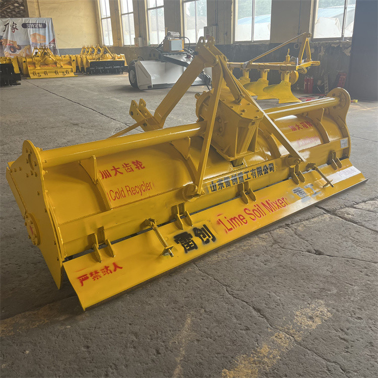 雷创3米宽灰土拌和机 农田地粉碎旋耕机 大马力车带动路拌机