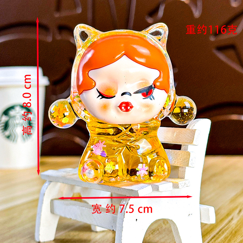 Pequeña bruja intermitente-naranja