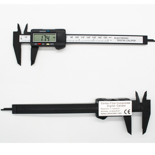 Digital caliper electronic vernier caliper 0-150mm ultra-high strength engineering plastic PA66 nylon material caliper