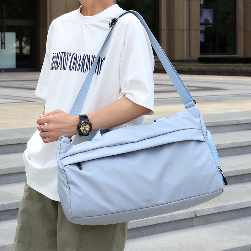 Fashionable Short-Distance Travel Bag 2025 New Lightweight Large-Capacity Dry and Wet Separation Independent Shoe Compartment Sports Fitness Shoulder Bag