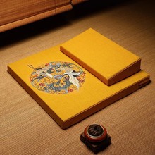 中式打坐垫禅修垫家用椰棕蒲团坐垫加厚加硬跪拜垫冥想静坐垫