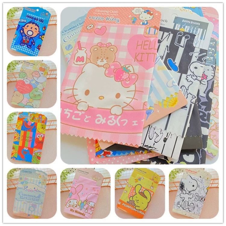 Brand cartoon glasses, mobile phone, screen