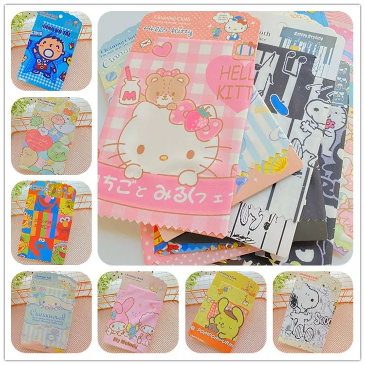 Brand cartoon glasses, mobile phone, screen
