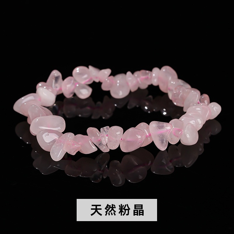 Organic crystal, bracelet natural stone