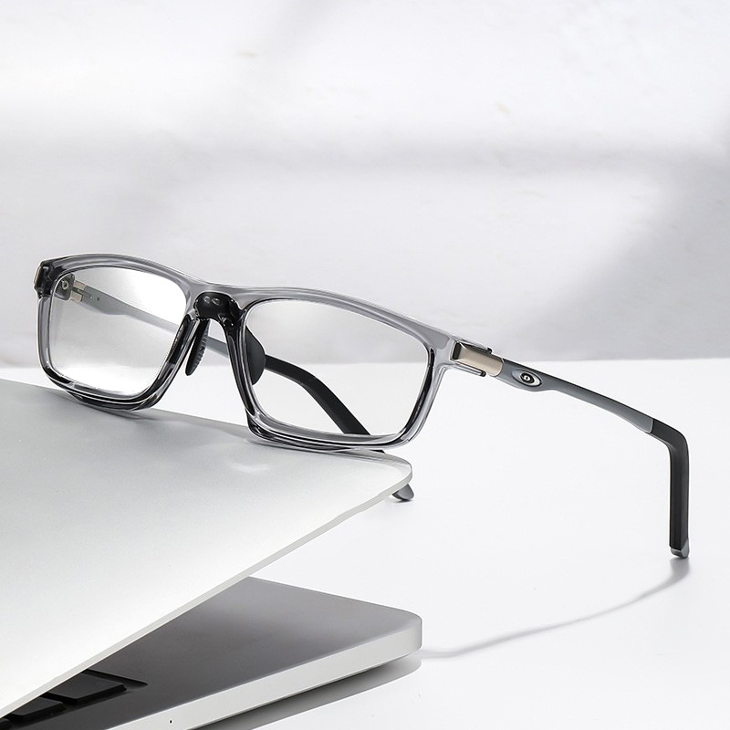 Deportes al aire libre multifocal fotosensible gafas de prescripción de color anti-luz azul para ver cerca y lejos anti-deslizamiento gafas de prescripción