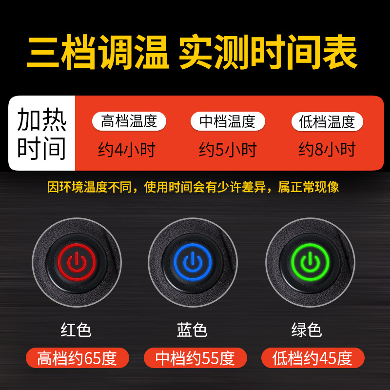 먼저 세계 그래 핀 전기 가열 따뜻한 속옷 바디 가열 지능형 충전 뜨거운 옷에 머리카락 세대