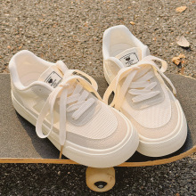 小白鞋女夏季透气不闷脚女鞋网面网鞋优步G1502一件代发