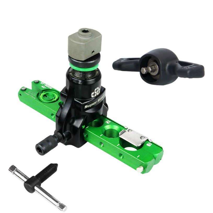 Shengba оригинальные товары с храповым механизмом ручное электрическое эксцентриковое устройство для расклешенных труб двойного назначения Кондиционер медная трубка Британский расширитель расклешенных труб