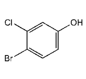 4-溴-3-氯苯酚, 98% 4-Bromo-3-chlorophenol Cas号: 13631-21-5