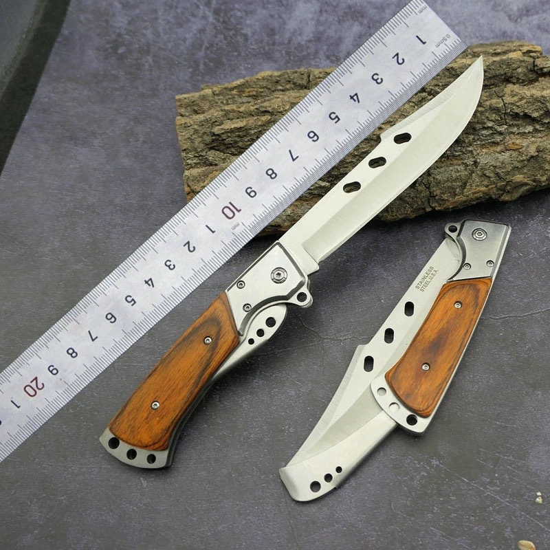 户外折叠野营战术刀随身小刀开刃战术刀水果刀野外求生刀跨境专供