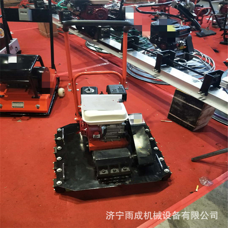山东彩砖整平机 路面地砖压平机 人行道地砖振平机 参数