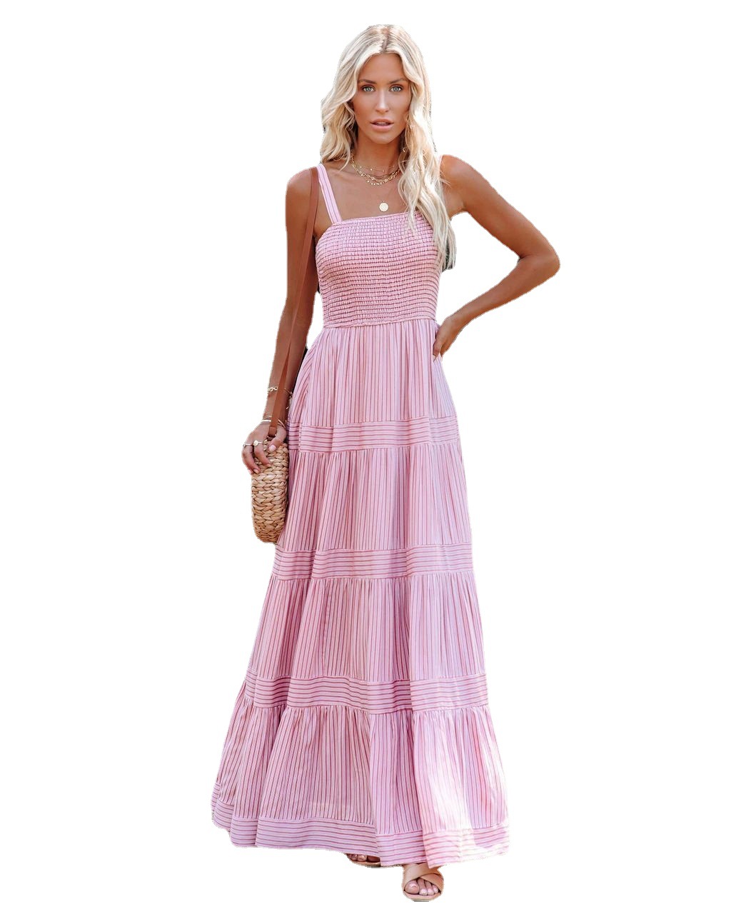 2022 European and American summer women's clothing Amazon new vacation