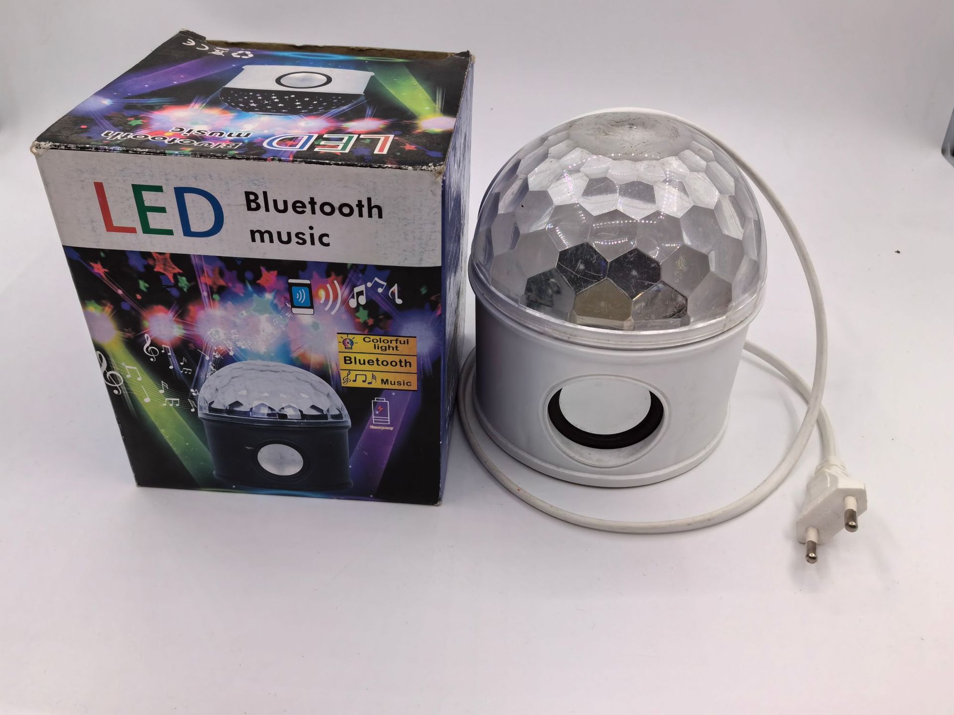 12W 매직볼 플러그인 모델(블루투스 고급 버전)