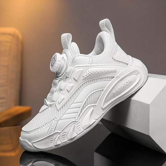 2024 Children's Breathable Soft-soled sneaker Mesh Casual Children's Shoes Hollow-out Summer Running Shoes for Boys and Primary School Students