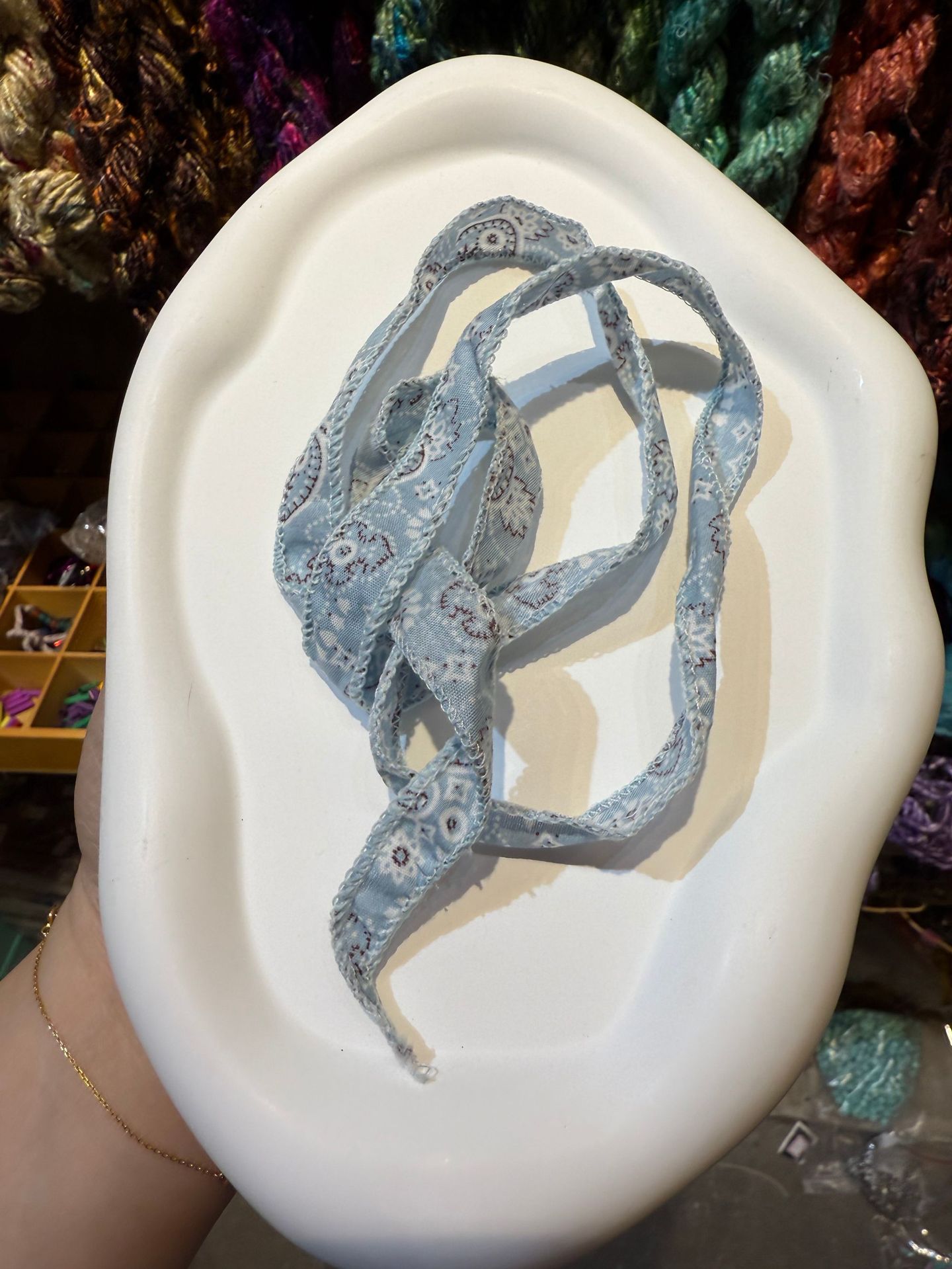 캐슈플라워-라이트블루